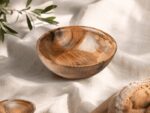 کاسه چوبی گردو دست ساز | 7 ویژگی خاص ظرف چوبی پذیرایی - Image 2