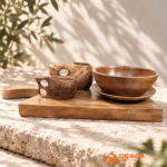 تخته سرو و برش چوبی طبیعی | کیفیت بالا و 100٪ دست ساز - Image 5